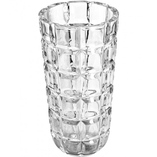Vaso 27cm De Altura Por 13cm Diâmetro Em Vidro